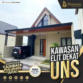 Rumah Cantik 1 Lantai, Jalan Lebar, Fasilitas Lengkap,Cashback Menarik