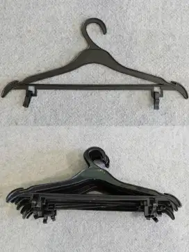 Hanger/Gantungan Baju Dewasa + Penjepit