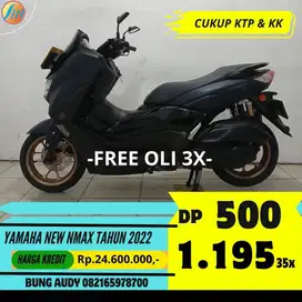 YAMAHA NEW NMAX TAHUN 2022 SIAP PAKAI, BERGARANSI, GRATIS SERVIS
