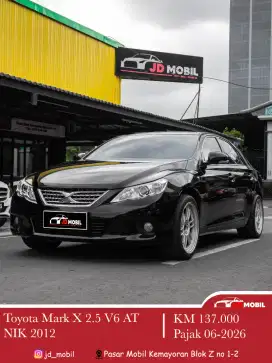 Mark X 2.5 V6 AT Hitam