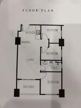 Dijual Murah Apartemen Meikarta Cikarang 3 Bedroom