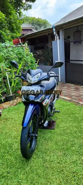 Honda Supra X 125 2008 Hitam Manis Plat Panjang