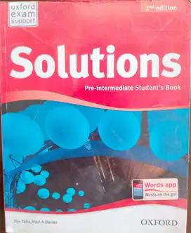 SOLUTIONS Pre-Intermediate 2nd Ed (Oxford)