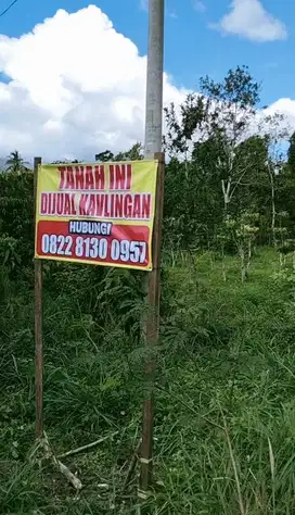 TANAH KOMERSIL DI KOTA BATU WARKUK RANAU SELATAN