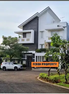 Rumah Hoek Mewah Dalam Cluster Ada Kolam Renang Citra Gran