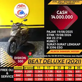 BEAT DELUXE  2021/DP500RB/KM20RB