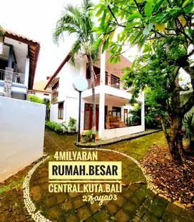 jual sewa kontrak leasehold Rumah besar central Kuta Bali
