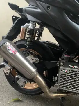 Knalpot R9 New Alpha Pemakaian Aerox Baru