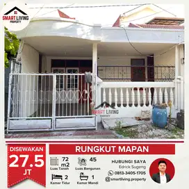 Disewakan Cepat Butuh Uang Rumah Siap Huni 2 kamar Rungkut Surabaya