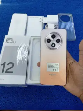 Oppo Reno 12 F 8-256gb Mulis like new gs resmi oppo msh grs