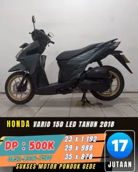 HONDA VARIO 150 LED TAHUN 2018 DP 500 RIBU