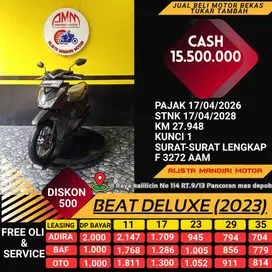 KREDIT DP 5OO BEAT DDELUXE TH 2023 PAJAK ON BAYAR VIA CC / PAYLATER
