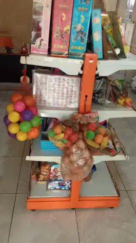 Rak minimarket siap pakai