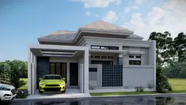 Rumah Murah Modern Kekinian Timur UII Jalan Kaliurang, Pucangan