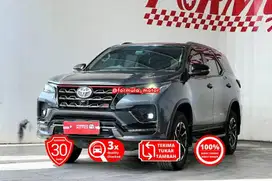 Toyota Fortuner VRZ 2.4 TRD Matic AT diesel solar 2021 Abu abu grey