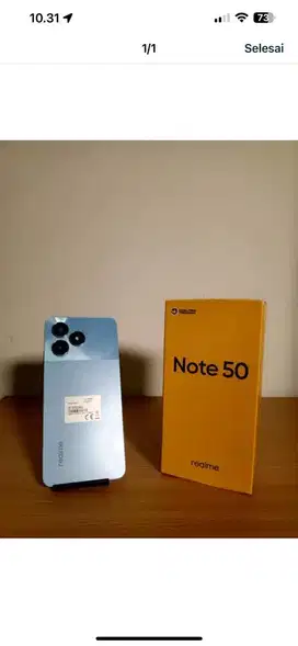Realme  note 50 beli baru tidak dipakai