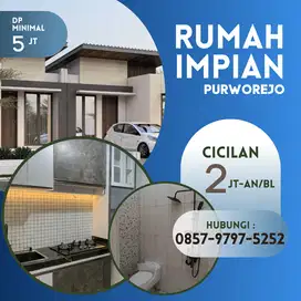 Jual Rumah Mewah 380Jt Lokasi Dekat Titik 0 KM Purworejo