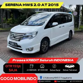 [Dp15jt] Nissan Serena HWS Matic 2015 AB Tgn1 ORISINIL Kredit Murah