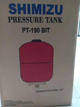 Jual toren air pressure tank merk Shimizu PT-190 BIT