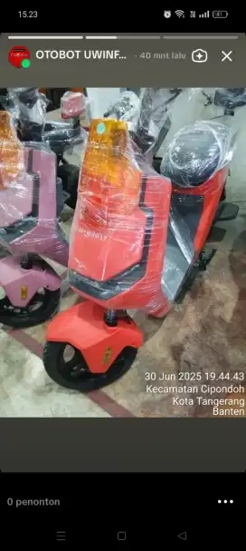 Sepeda listrik M60 lithium