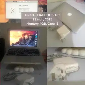 MacBook Air 11 Early 2015 Kondisi Bagus Jarang Digunakan
