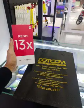 Redmi 13x 8/256 garansi resmi.