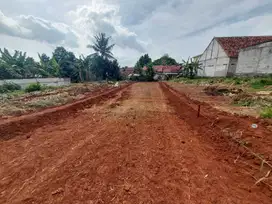 Fasum Jalan Cor Beton 5 meter, Tanah Kavling Gunung Sindur
