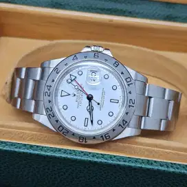 [For Sale] Rolex Explorer II 40mm Polar 16570 GMT Date (2002) Fullset