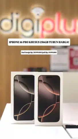 IPHONE 16 PRO CASH/KREDIT DP 0