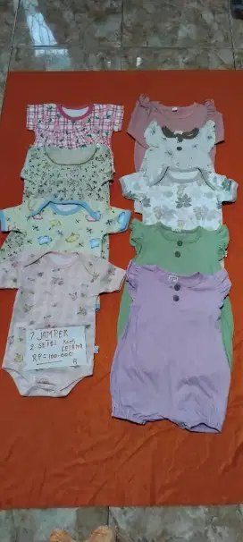 Jamper bayi + 2kaos dan celana