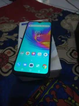 Infinix hot 9 play 32gb black hape casan