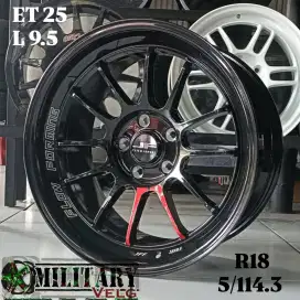 Venom Flowforming R18 Blackglossy
