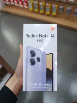 REDMI NOTE 14 5G RAM 8/256GB NEW MASIH SEGEL GARANSI RESMI