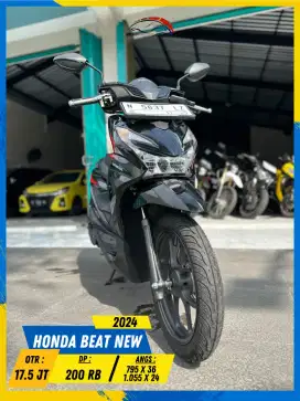HONDA BEAT NEW 2024 TERMURAH SE MALANG HIKMAH MOTOR  KEPUH