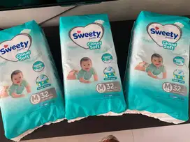 PAMPERS SW*** PANTS CLOUD SOFT – M 32 – 3 PCS – MURAH - BARU