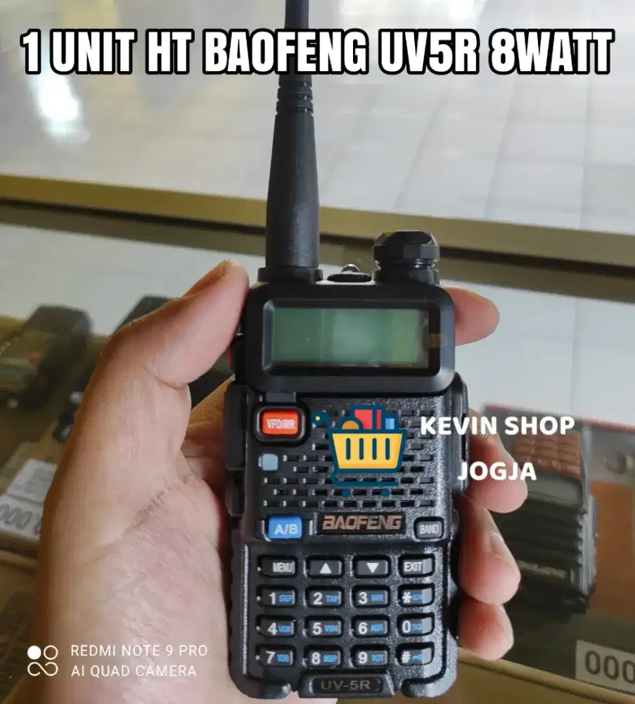 ht BaoFeng uv5R 8watt jogja
