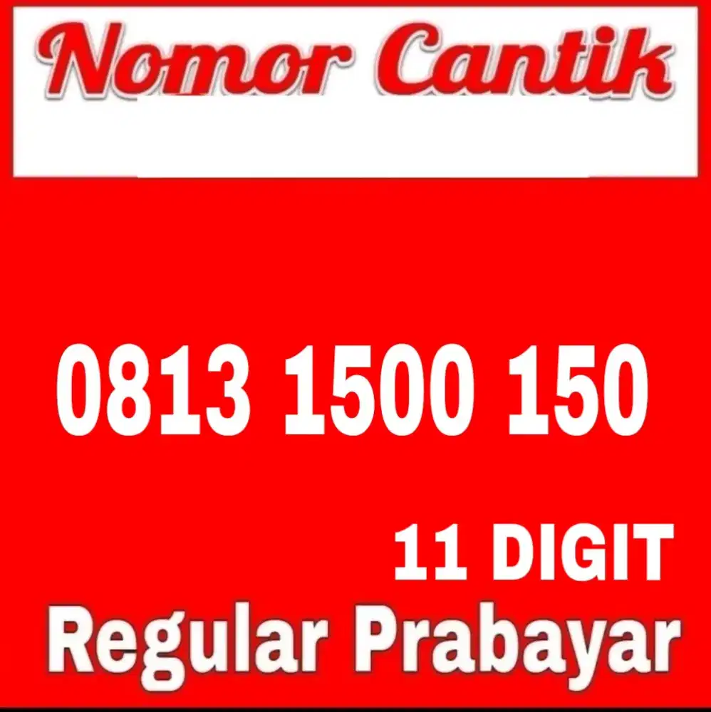 NOMOR SIMPATI CANTIK TELKOMSEL 11 DIGIT