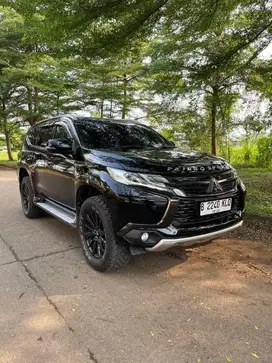 Mitsubishi Pajero Dakar 4x2 AT 2017 Hitam KM 66rb TDP 21jt