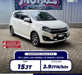 Unit : Ayla R 1.2 MT Facelift Thn 2019