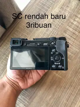 Kamera Mirrorless Sony a6000 Kit Fullset Like New