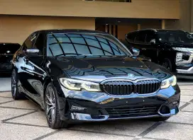 LOW KM ANTIK!! BMW 320I G20 SPORT EDITION PK 2020 BLACK ON BLACK