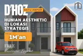 JUAL RUMAH D'HOZ BATU AMPAR CONDET KRAMAT JATI JAKARTA TIMUR