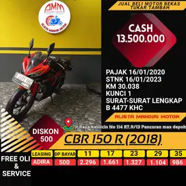 CBR 150 R 2018/KM 30 RB MURAH MERIAH