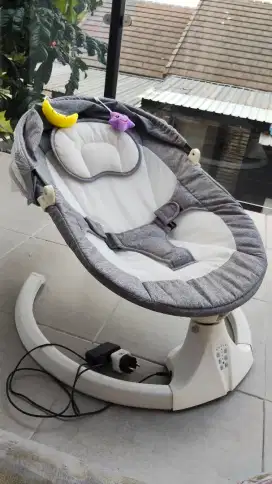 HAPYEE Ayunan Bayi Otomatis Elektrik Baby Swing Lipat