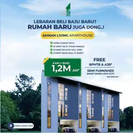 JUAL RUMAH AMNAN LIVING CONDET KRAMAT JATI JAKARTA TIMUR
