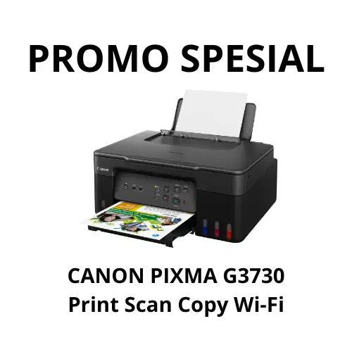 Printer Serbaguna CANON PIXMA G3730 Print Scan Copy Wi-Fi