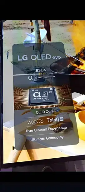 TV LG OLED EVO 83 INCH INC IN 83C4  C4 PSA HDR4K SMART TV