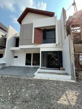 hunian mewah full bata merah berlokasi di perumahan new anggrek 3 gdc