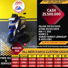 ALL NEW N MAX CUSTOM 2024/ DP 700RB/KM 11RB RASA BARU !!