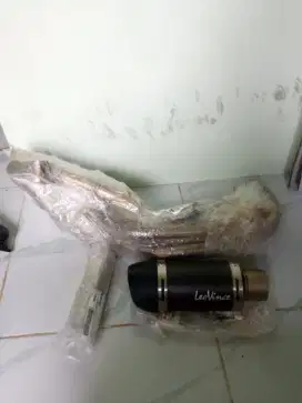 jual knalpot zx25r Header nya merk drake, Knalpot ny merk leovince